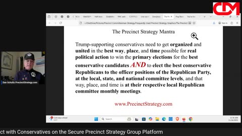 Precinct Strategy ConservativesFearRINOslicans. Dan Schultz November 26 2025