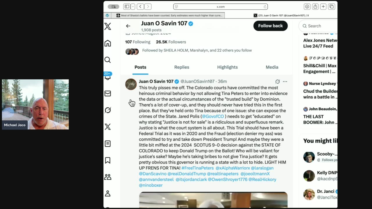 Humans vs reptilians in the voting process and how to win from people doing it in Shasta County.