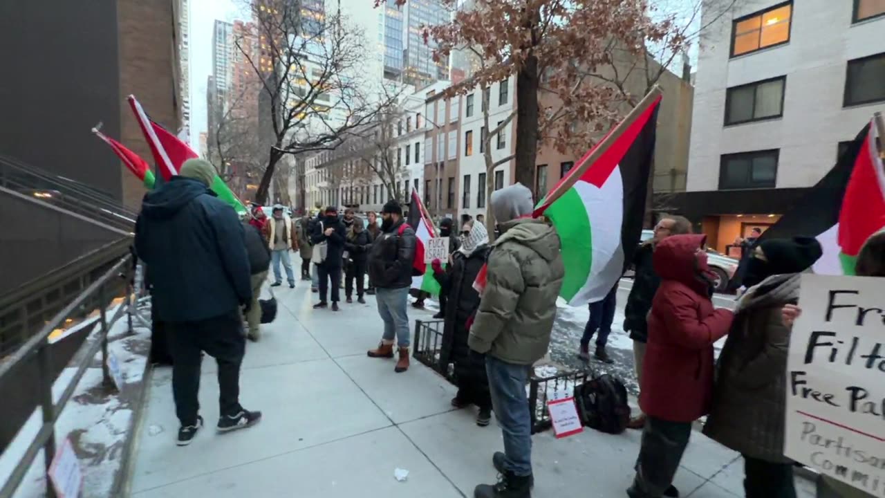 LIVE: Demonstration in New York City in Support of Pro-Palestine Hunger Strikers in the UK