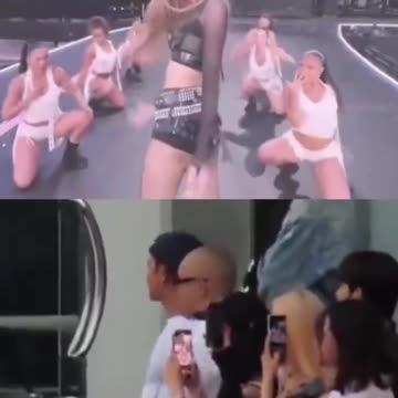 mingyu blackpink lisa world tour 2025