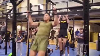 RFK Jr. & Pete Hegseth participate in fitness challenge with Marines