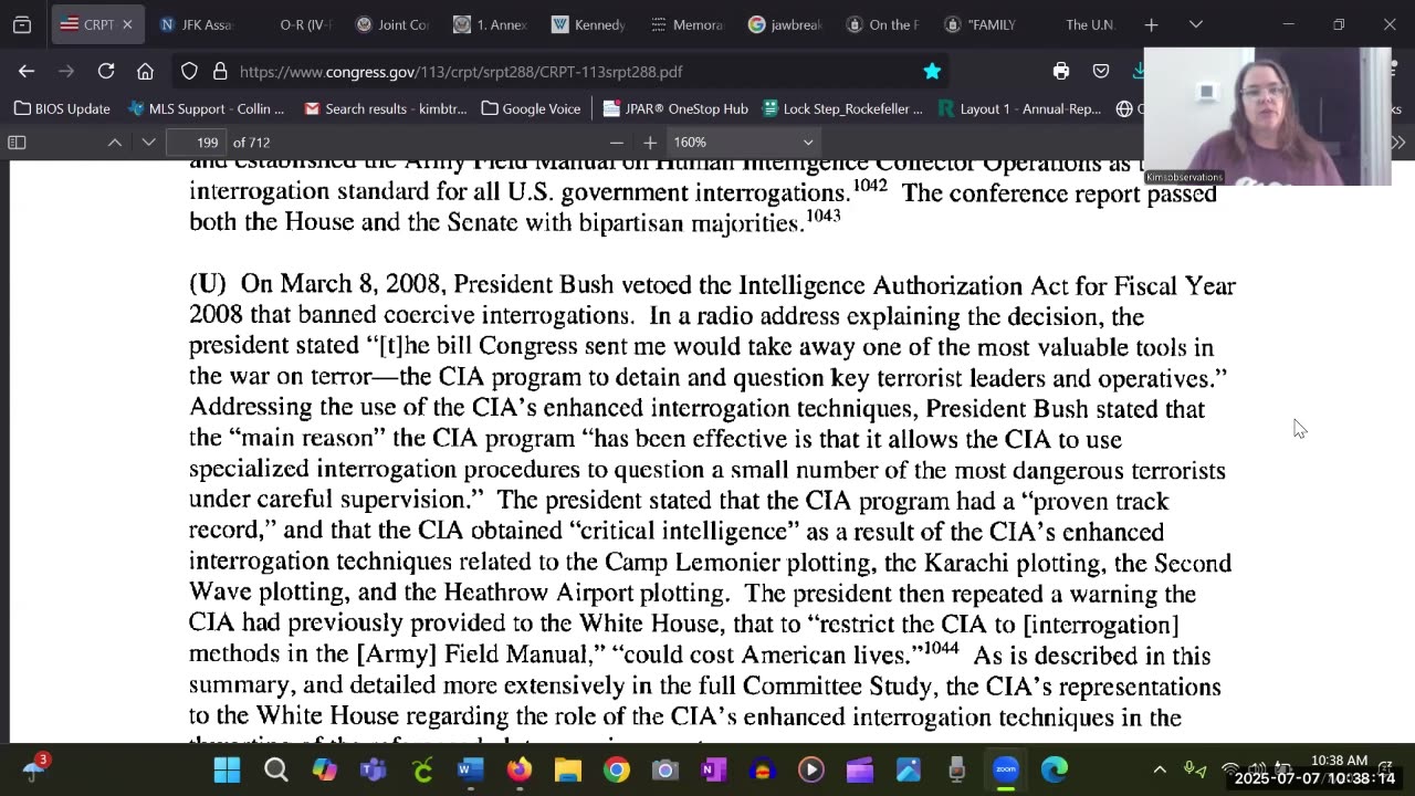 V 23 Senate Torture Report