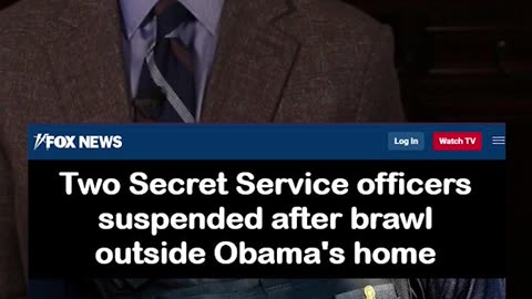 Two Secret Service Officers Suspended After Brawl Outside Obama's Home