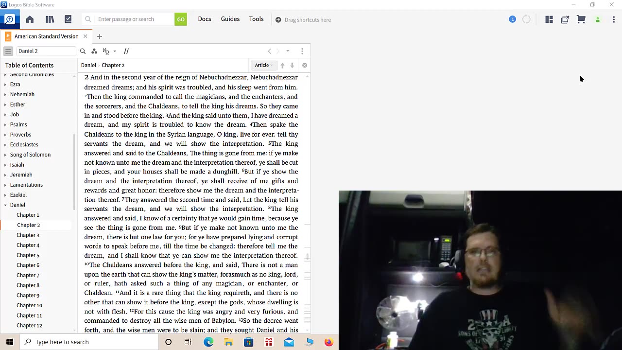 Daniel Chapter 2 - A King and a forgotten dream [The Bride of Christ]