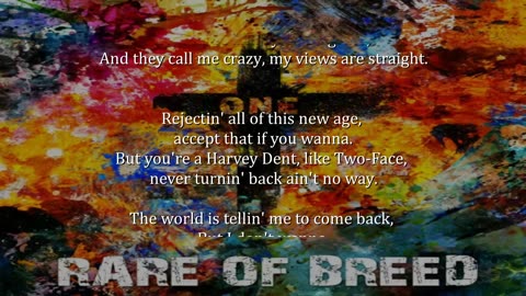 Rare of Breed (feat. Alex Faith) Pay Up { Lyrics } Remix 1