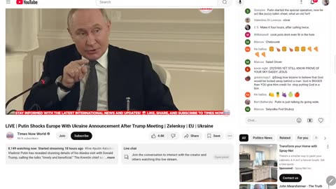 PUTIN, REALITY, & PUBLIC PERCEPTION VS EUROPEAN LEADERS & FALSE PERCEPTIONS