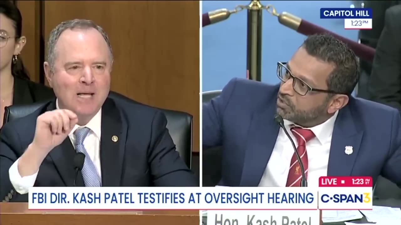 Adam Schiff vs Kash Patel