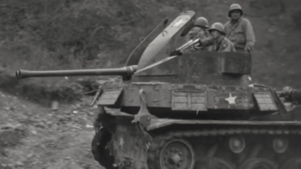 M19A1 Multiple Gun Motor Carriage in action against ground targets in Korea in October 1951