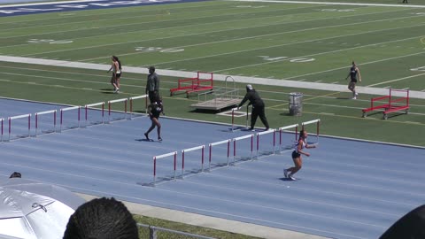 Girls 100m Hurdles Heat 5 Dade County Youth Fair HS Championship 2025 Tropical Park Miami, FL