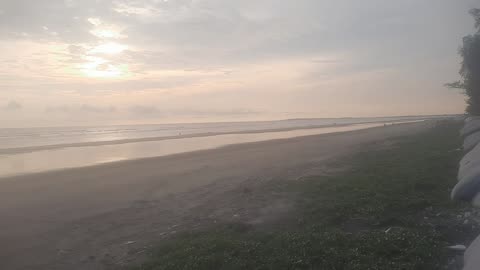 "Evening at Cox's Bazar | Sunset Beach View"
