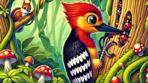 Woodpecker Song | Kid's Song |Kidzpark