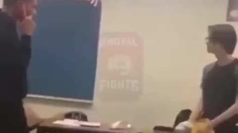 Black attacks special needs student.