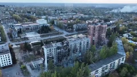 🛸🏙️ Ukraine Russia War | Drone Footage of Konstantnivka | RCF