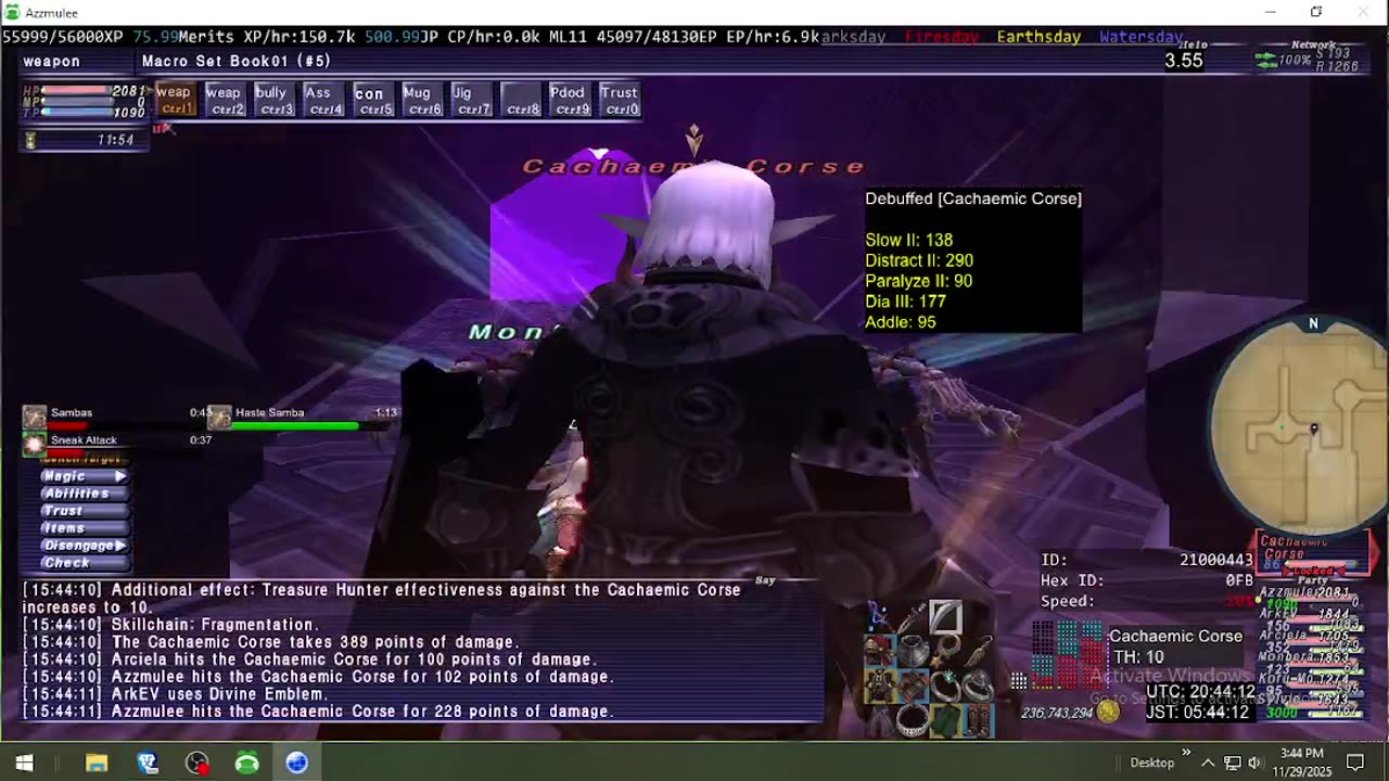 Playing Final Fantasy XI Online