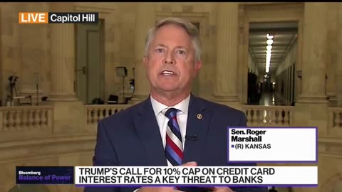 Senator Roger Marshall Joins Bloomberg