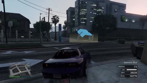 GTA 5 Drift Race #2 #gta #dk #tokyodriftfreestyle