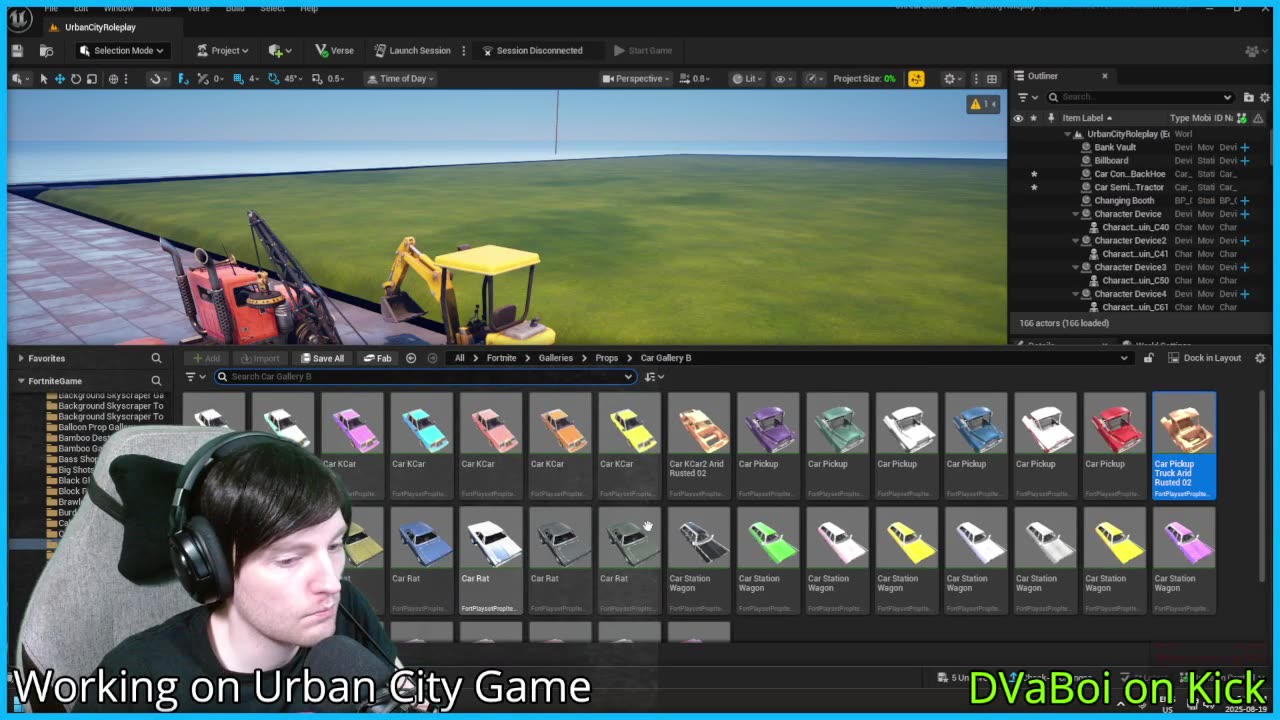 🪐 DVaBoi - MiskOmega 🚀 UEFN Fortnite GTA Roleplay Python Scripting Sleeping 🌌