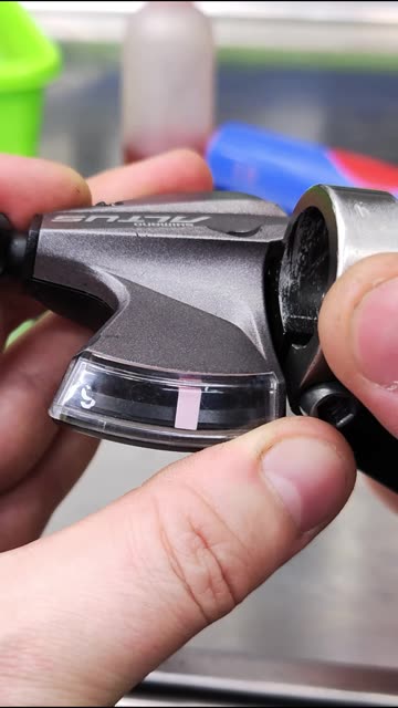 How to assemble a bicycle gear shifter