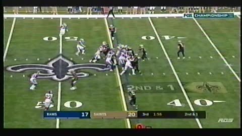 La Finale de la Conférence Nationale 2019 LA Rams vs Saint de la Nouvelle Orléans