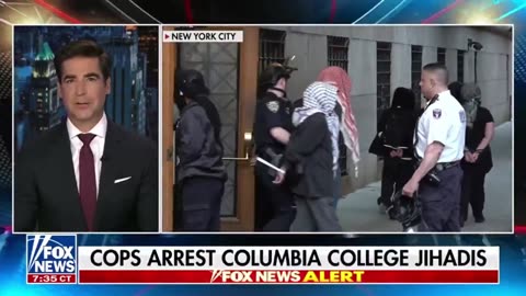 Terrorist sympathizers getting arrested at Columbia Univ. Begging to leave...