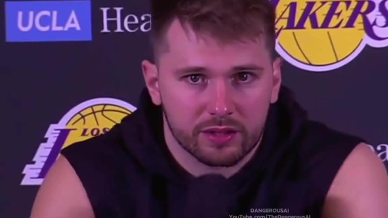 Interview of Luka Duncic after losing the game 1 to MINNESOTA