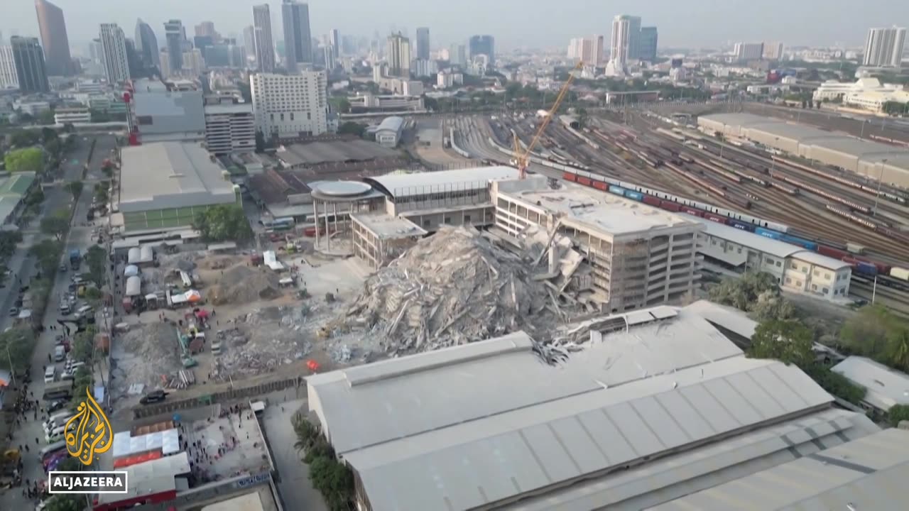 Bangkok construction disaster leaves dozens missing, survivors search for loved ones