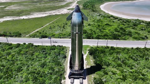 11 maj Starship transported for testing ahead of Flight 9 at Starbase
