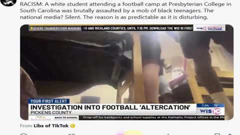 Black Teens Beat Up White Teen and Film It (Is this not a racial attack?)