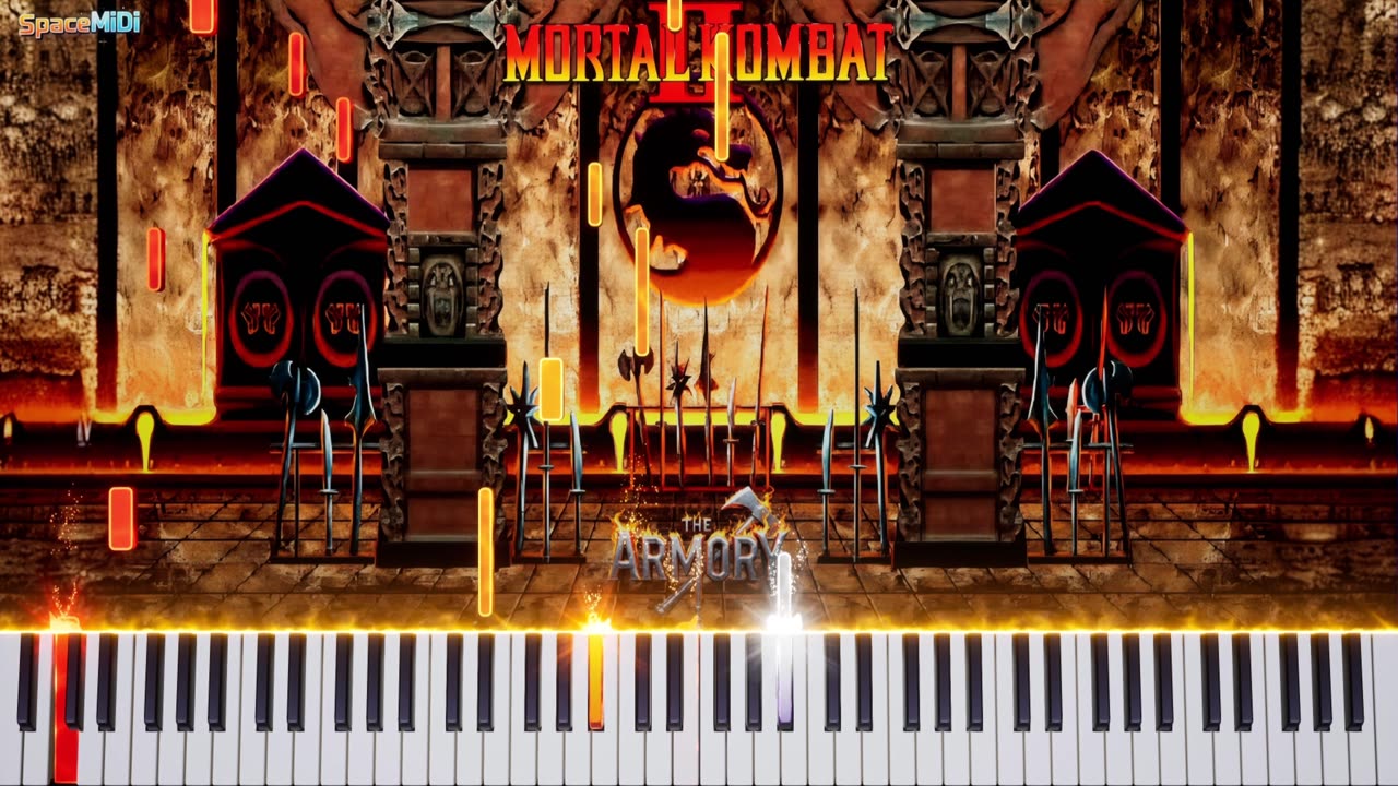 Mortal Kombat 2 ☯️ The Armory 🎹MIDI🎹