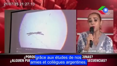 Ce que contiennent les vaccins montré à la télévision bolivienne