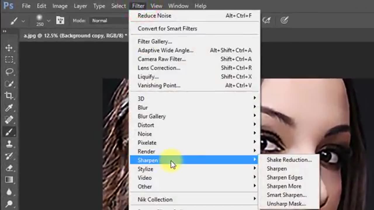 How to Convert Depixelate images & convert into High Quality Photo in Photoshop CC⁄CS6