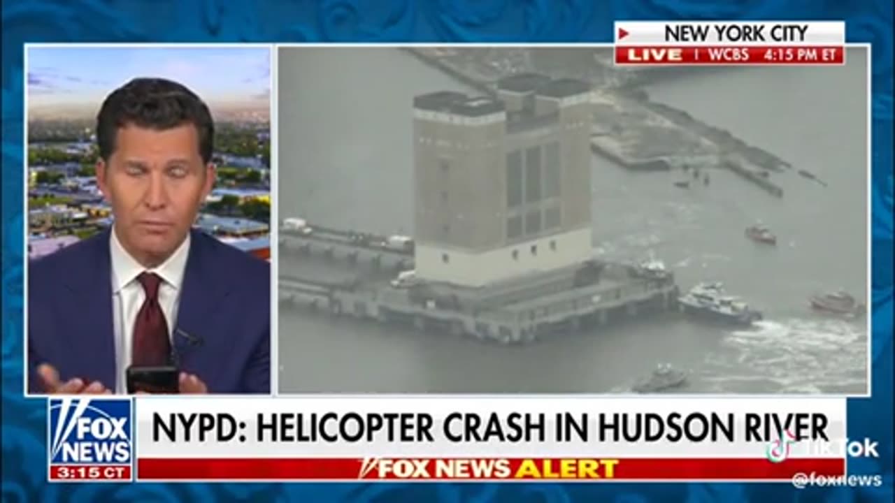 Helo crash in Hudson river ..