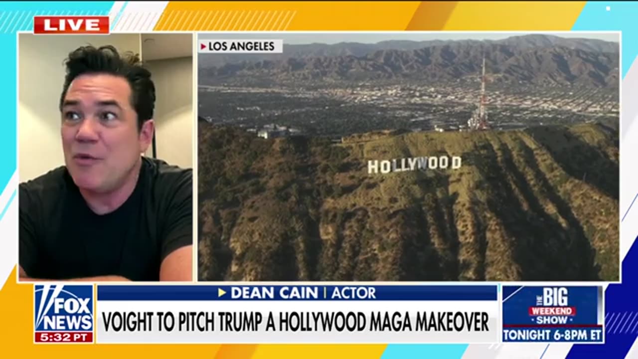 Actors go behind-the-scenes to Trump making Hollywood great again