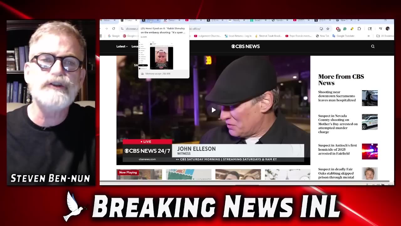 Two Israelis Killed in DC While hypocrite Netanyahu Vows 'Hell' on Gaza
