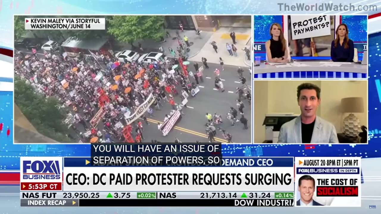 Paid Protester Requests SURGE Over 400%