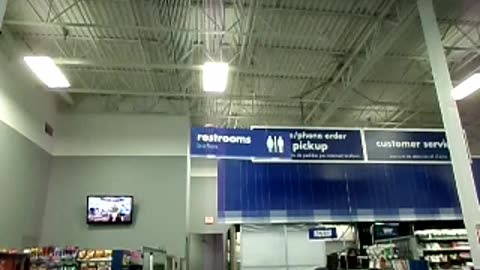 Best Buy restroom sign dancing and swing like a stick insect!
