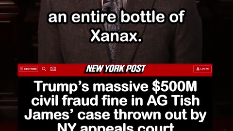 Trump’s $500M Fraud Fine Thrown Out by Appeals Court in Letitia James, Judge Engoron Case