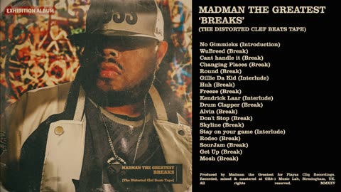 Madman the Greatest - Breaks (The Distorted Clef Beats Tape) [Official Audio]