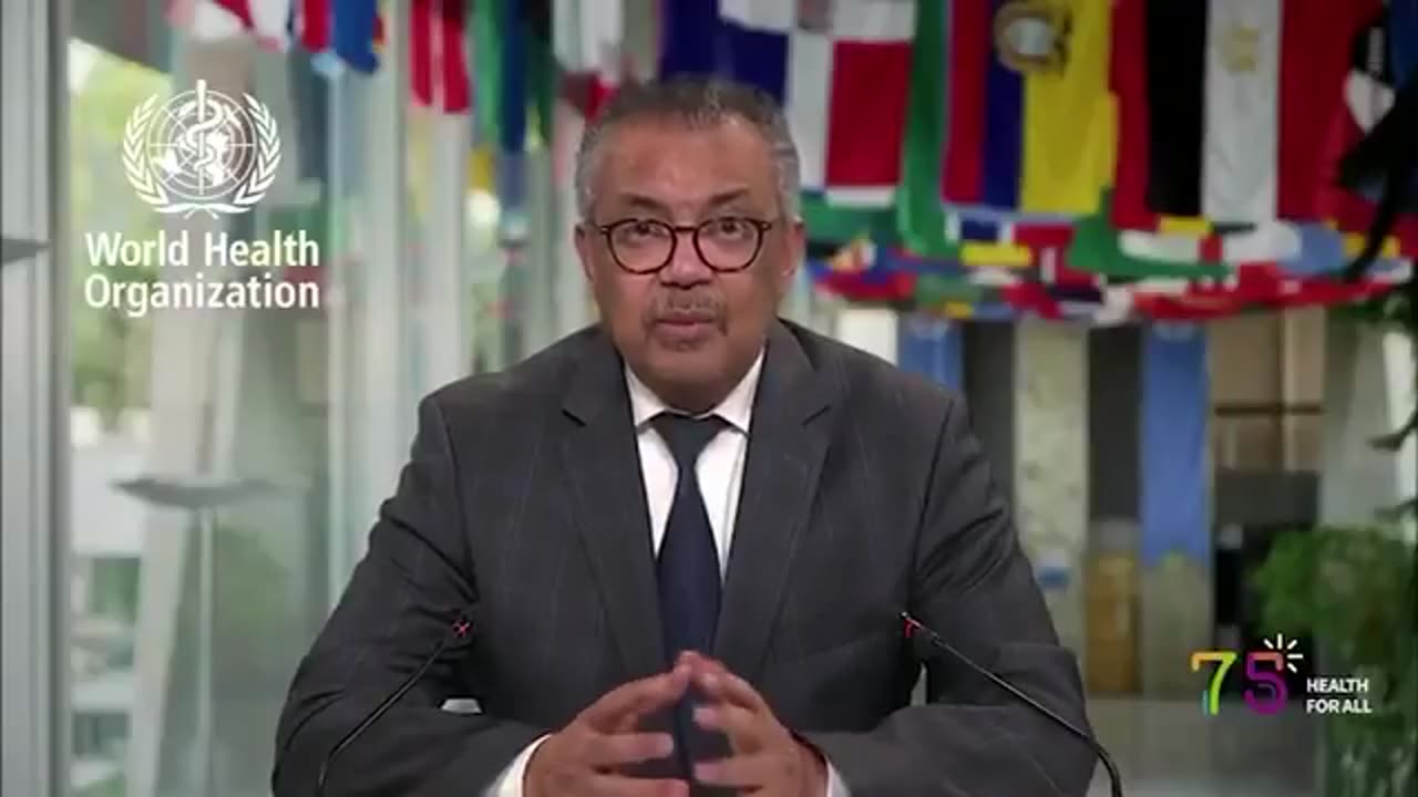 WHO Director Tedros demands “we move to a more plant based diet to help tackle Climate Change”