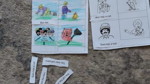 My Father's World MFW 1ST Grade Reading Activity