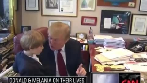 THROWBACK TRUMP 😘LITTLE BARON -No drugs ..No alcohol..No cigarettes.. No tattoos