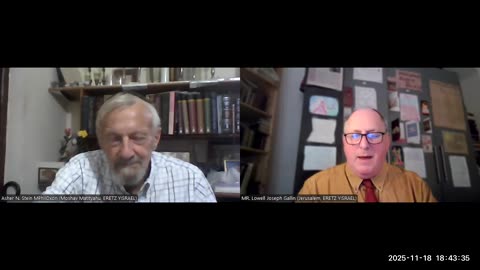 R&B Monthly Seminar: R&B Noahide Fellowship (Episode #42 -- November 18th, 2025). ChairMAN: RABBI Yehoshua Friedman (Kochav HaShachar, ERETZ YISRAEL/Land Of Israel). LECTURER: Asher N. Stein, MPhilOxon (Moshav Matityahu, ERETZ YISRAEL)