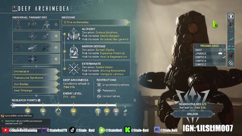 StaleRoti on Warframe