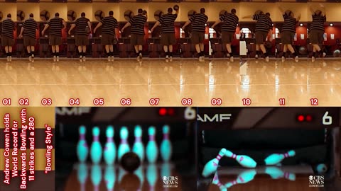 Prototype 201: Andrew Cowen, World Record Holder for Backwards Bowling, a 280