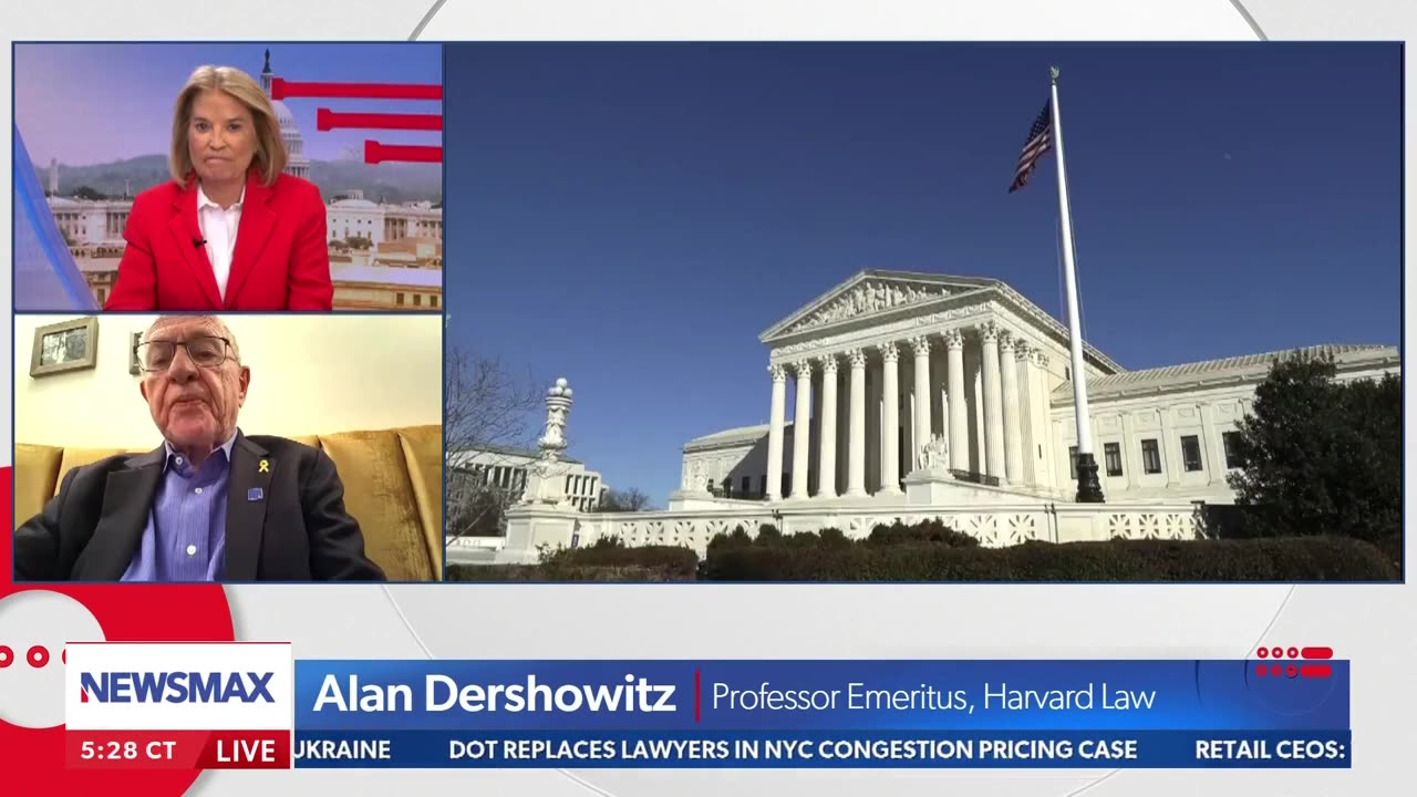 Alan Dershowitz Detects Flaw In Left's Legal Attacks On Trump's Tariffs