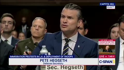 Hegseth BODIES leftist senator when she tries to corner him with insane question