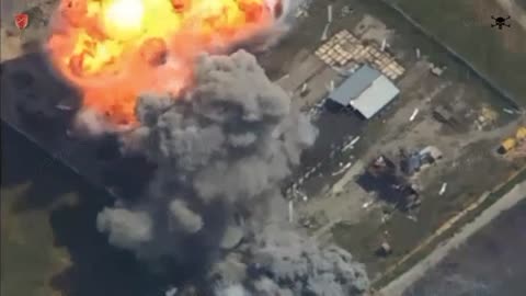 Ukrainian Mig-29 Sends Guided Bombs into Russian Ammunition Plant(INSANE)