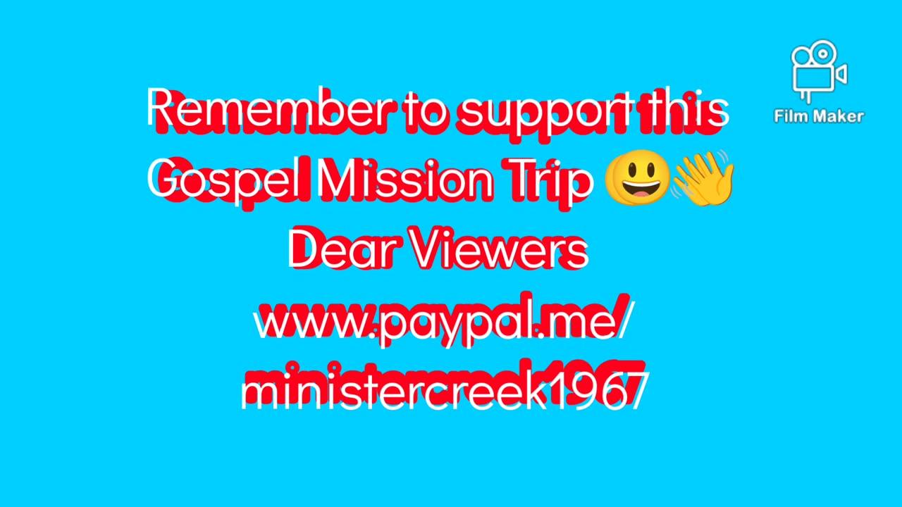 The gospel preaching starts to morrow