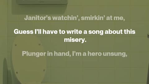 Caught in the Bathroom Blues