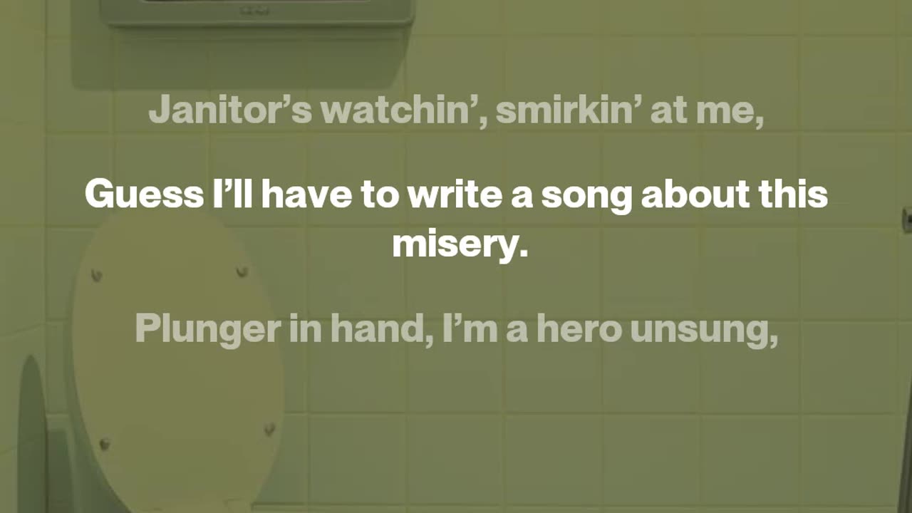 Caught in the Bathroom Blues